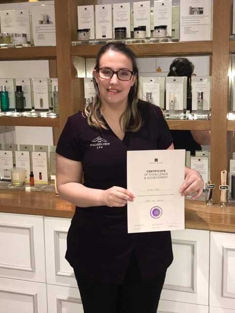 Clare Gadd, with ‘Train the Trainer’ qualification from Temple Spa.